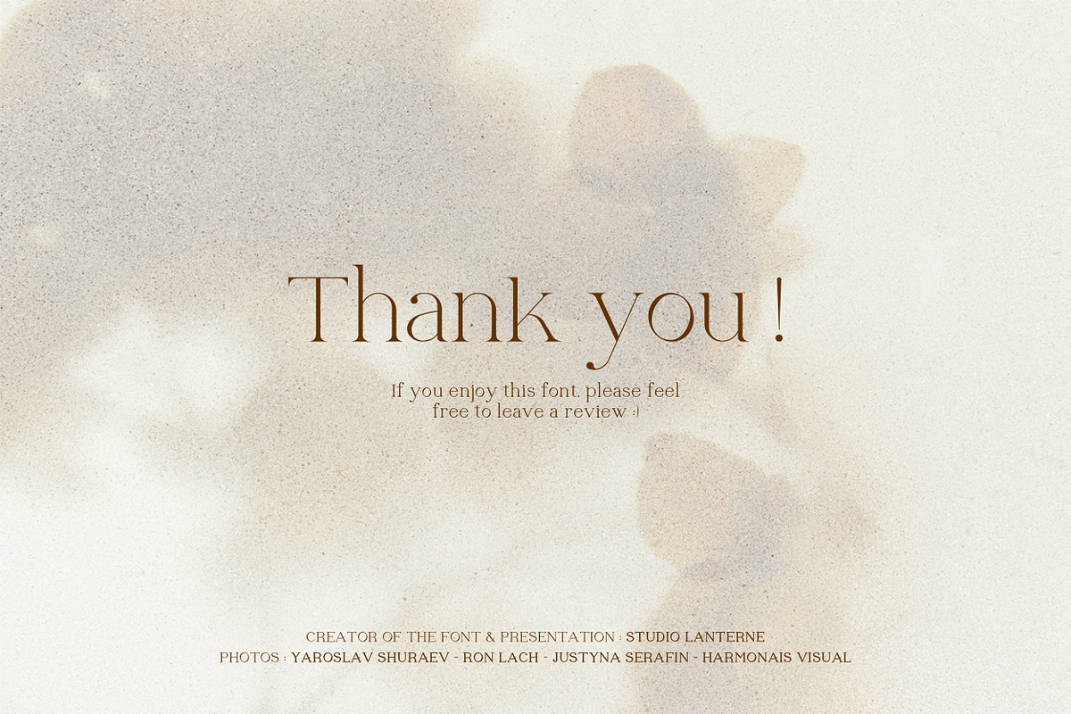 Poetry - Elegant Serif Font, a Serif Font by Studio Lanterne (Photo 11 of 11)