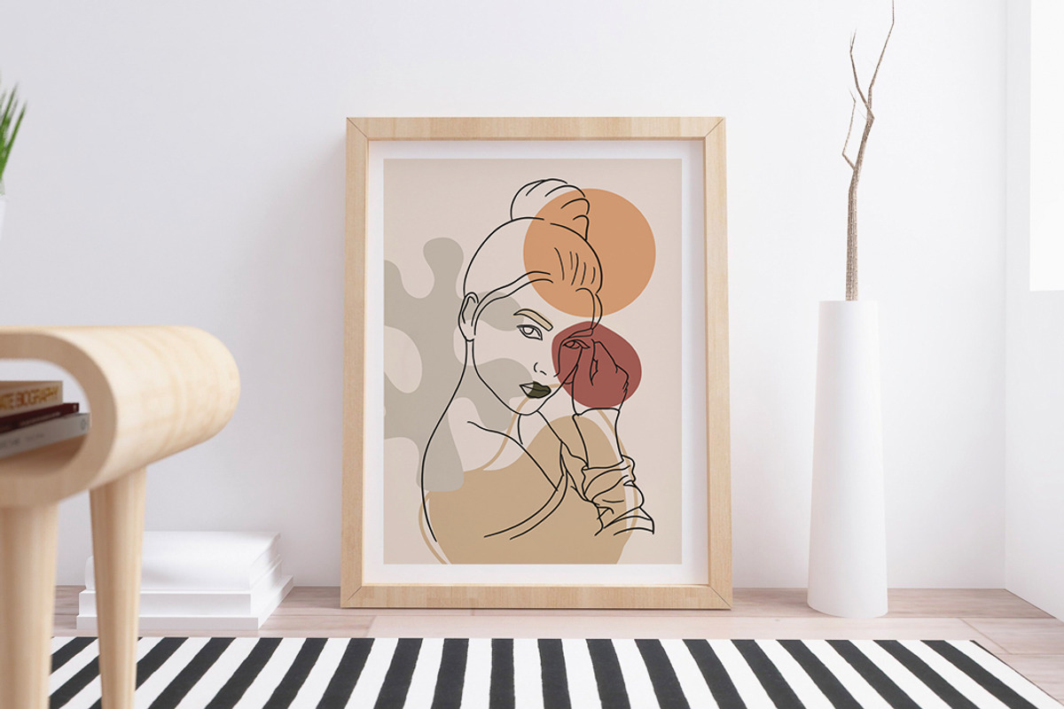 Woman Line Art Collection, an Object Graphic by MILLAMIX (Photo 2 of 4)