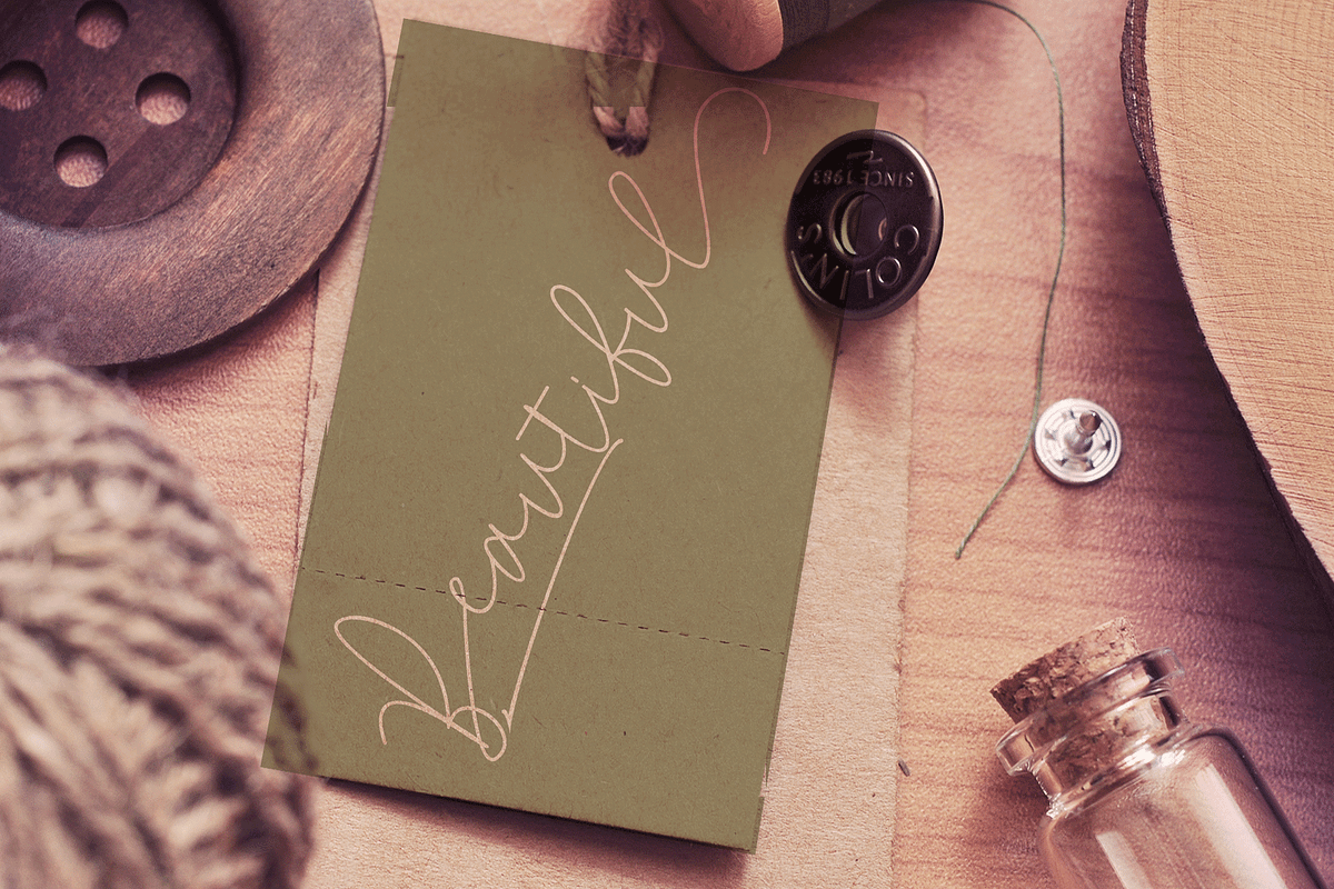 Achange Duo Style, a Script Font by PollemSt (Photo 6 of 9)