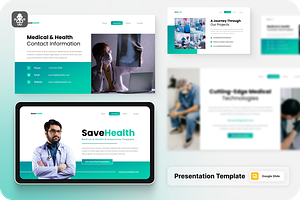 Medical & Healthcare Google Slide, a Presentation Template by SquidPixey