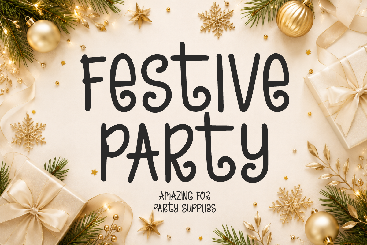 Christmas Scribble - Festive Font, a Handwritten Font by KiddoGlyphs Studio (Photo 2 of 5)