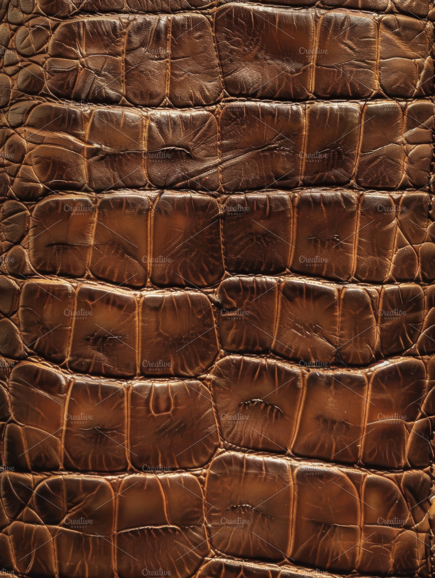Brown crocodile leather texture, a Beauty & Fashion Photo by Handmadefont