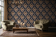 Thai Elephant Ornamental Pattern, a Pattern Graphic by StudioGlouna (Thumbnail 2 of 9)