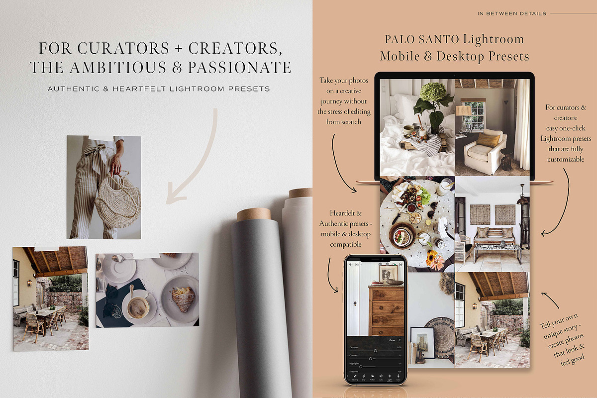 Palo Santo Lightroom Presets, an Action Add-On by in between details (Photo 8 of 12)