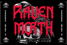 Ravenmorth – Black Metal Gothic Font