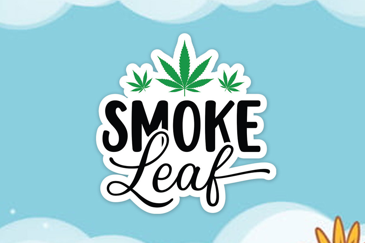 Weed Cannabis Sticker SVG PNG Bundle, an Object Graphic by FiveStarCrafting (Photo 6 of 9)