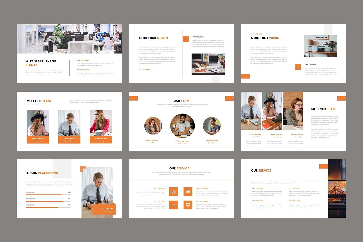 TERAND Business Keynote Template, a Presentation Template by Rizki Herdian (Photo 3 of 6)