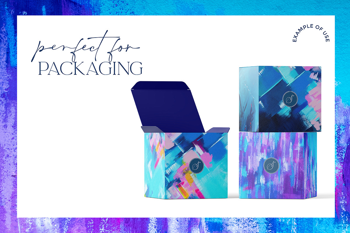 Jewelled Tones Abstract Backgrounds, a Texture Graphic by Carla Fern Designs (Photo 9 of 9)
