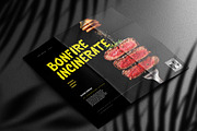 Bonfire Incinerate Fire Flames, a Blackletter Font by dansdesign (Thumbnail 11 of 12)