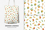 Watercolor - Orange and Mango, a Decorative Illustration by bylin_illustration (Thumbnail 6 of 6)