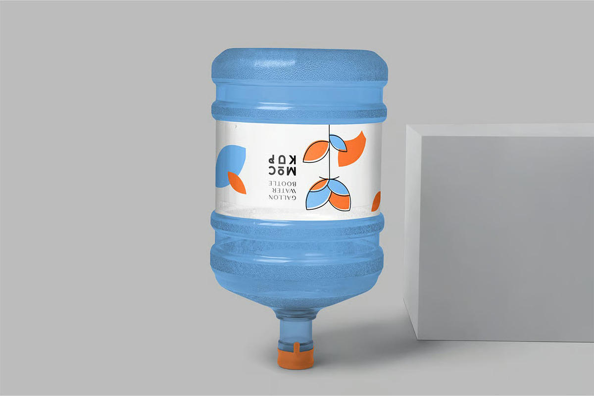 5 Gallon Water Bottle Mockups, a Product Mockup by megostudi0 (Photo 5 of 7)