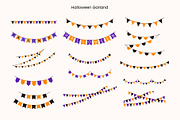 Bunting flags vector collection, an Object Graphic by ElenaPlatovaArt (Thumbnail 8 of 10)