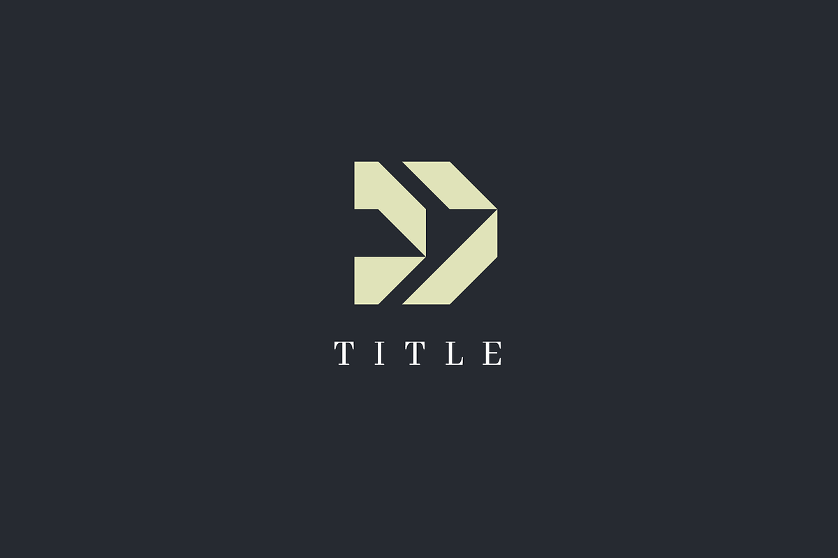 DD Logo, a Branding & Logo Template by baqoos