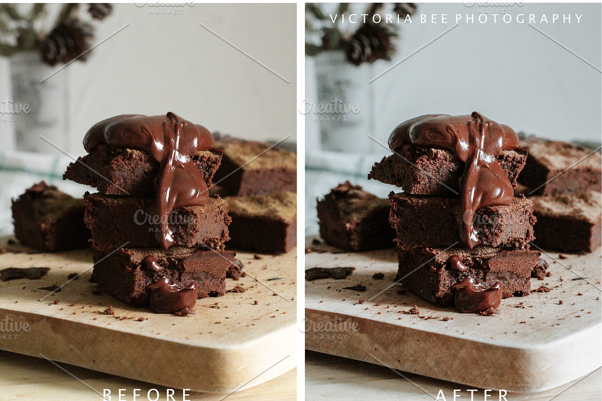 DARK FOOD LIGHTROOM PRESETS, a Preset Add-On by Victoria Bee Presets (Photo 17 of 17)
