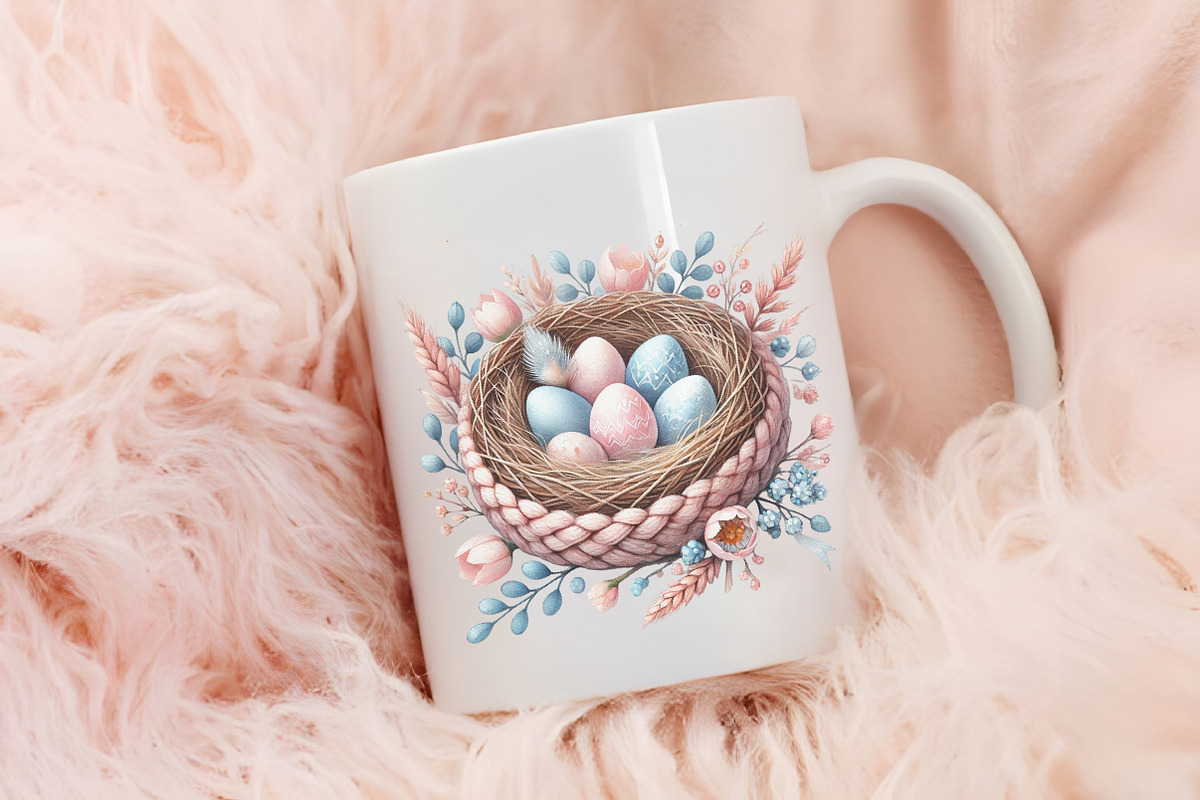 Cozy romantic spring clipart, an Illustration by RobertsArt (Photo 5 of 7)