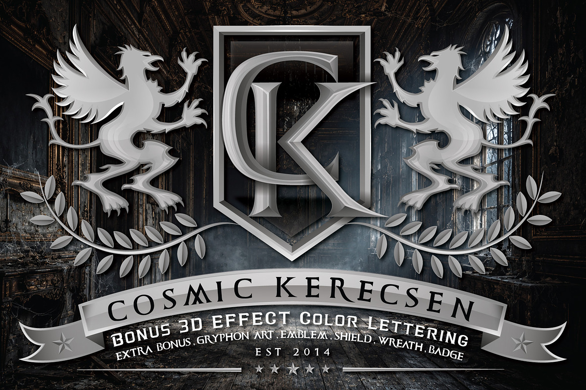 COSMIC KERECSEN - Classic Elegance, a Serif Font by HypeWorksCo (Photo 1 of 16)