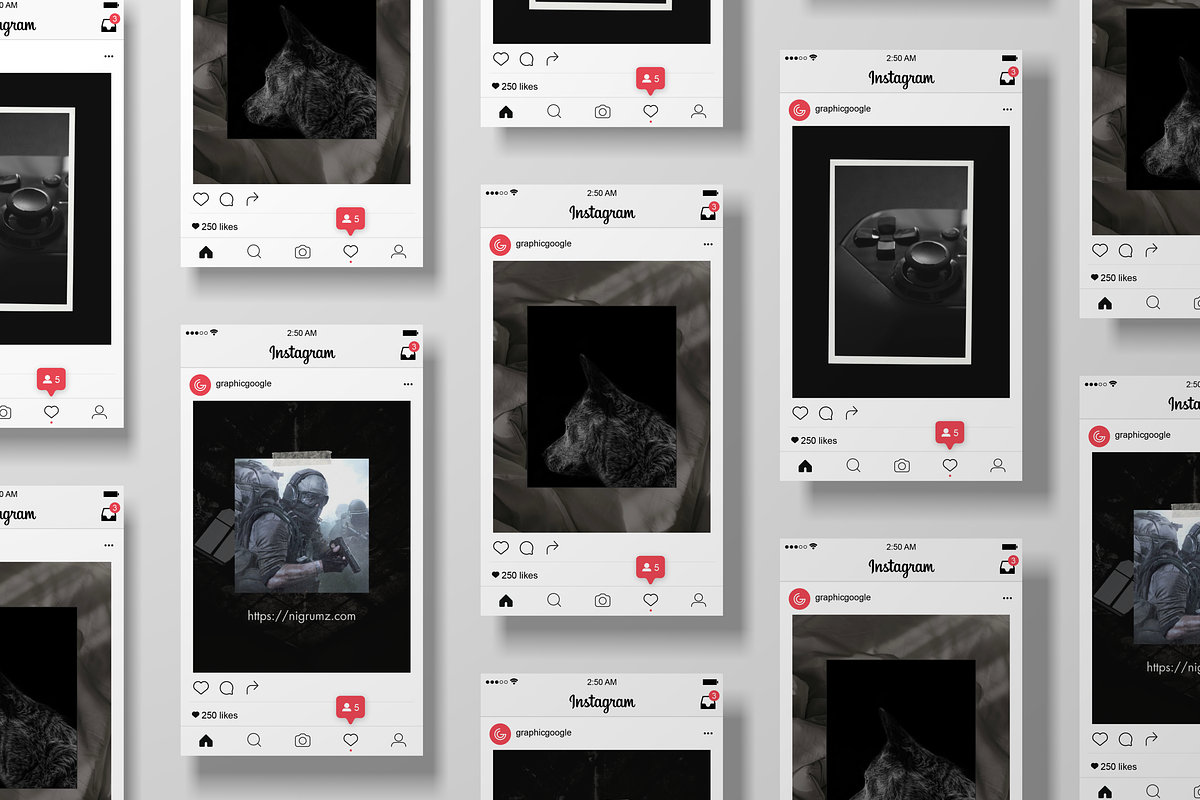 IG Templates from Nigrum Z | Canva, a Social Media Template by Al Pavo Studio (Photo 1 of 2)