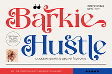 Barkie Hustle Modern Alternate