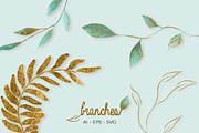 Branches & Splatter Kit, a Brush Add-On by PandoraDreams (Thumbnail 21 of 38)