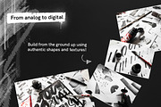 RoughPack 2 – Procreate Brushes, a Brush Add-On by Snooze one (Thumbnail 7 of 9)
