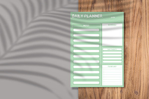 Daily Planner Sheet Design -22