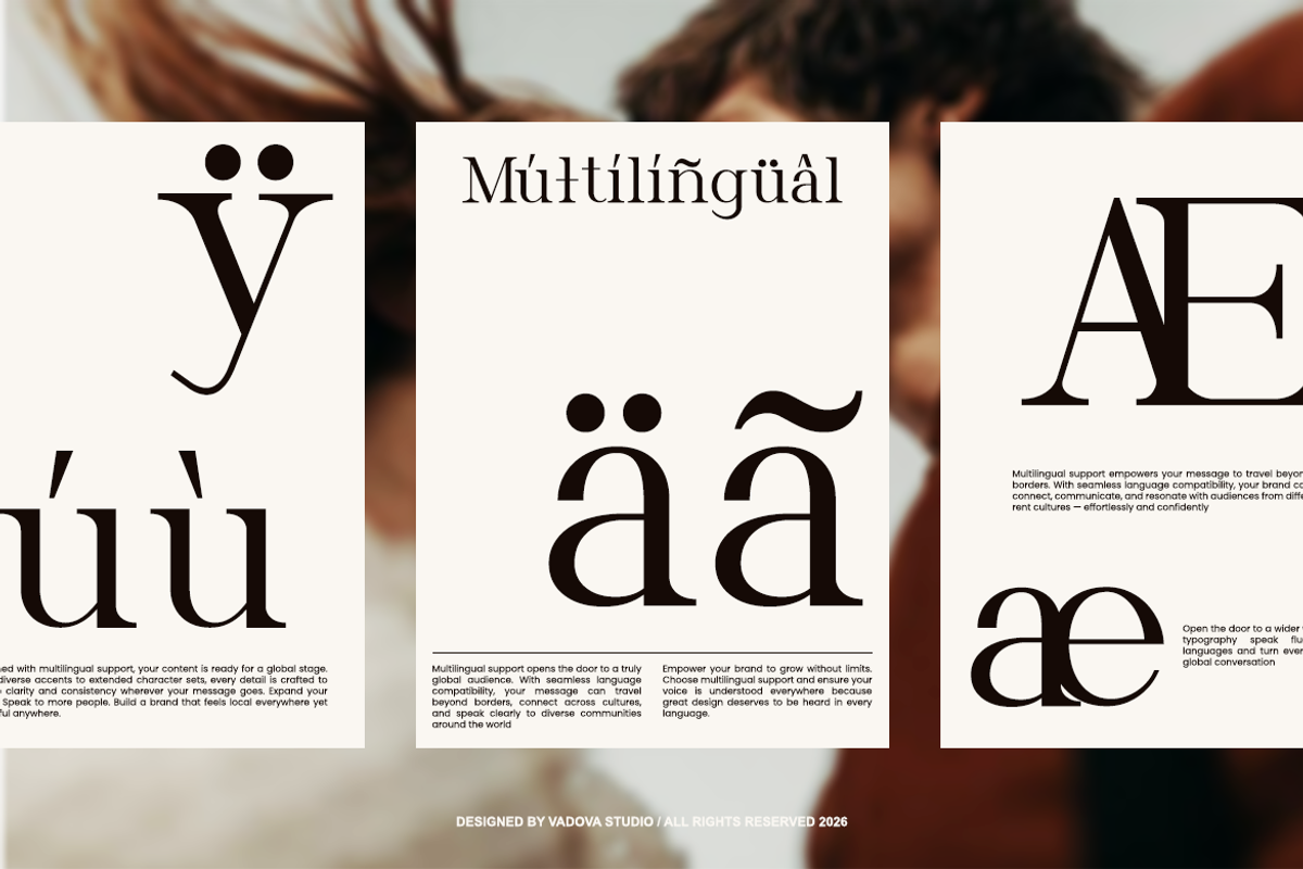 Lonika Modern Elegant Serif Font, a Serif Font by Vadovastd (Photo 3 of 9)