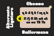 Girthy Display, a Sans Serif Font by Silverdav (Thumbnail 6 of 8)