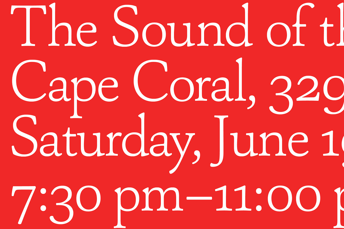 Capricho, a Serif Font by Hoftype (Photo 3 of 14)