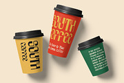 CS Franco – Display Font, a Sans Serif Font by Craft Supply Co. (Thumbnail 4 of 8)