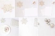 White Christmas Stock Photos, a Print Template by Kreanille Design (Thumbnail 3 of 3)
