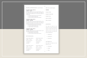 Anna Smith Resume Template Cover