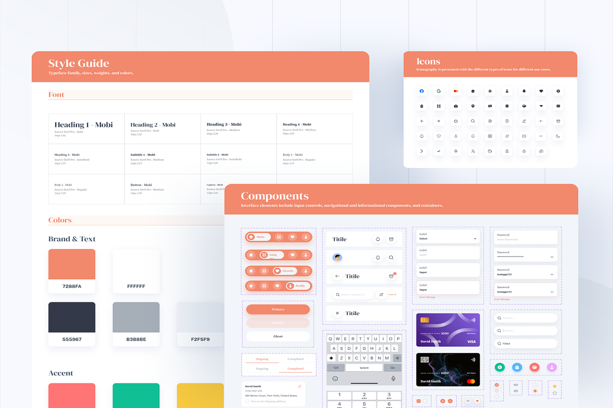 Shoe Store - e-Commerce UI Kit, an UI Kit Template by Digital_Fantasies (Photo 2 of 8)