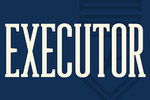 Executor Typeface