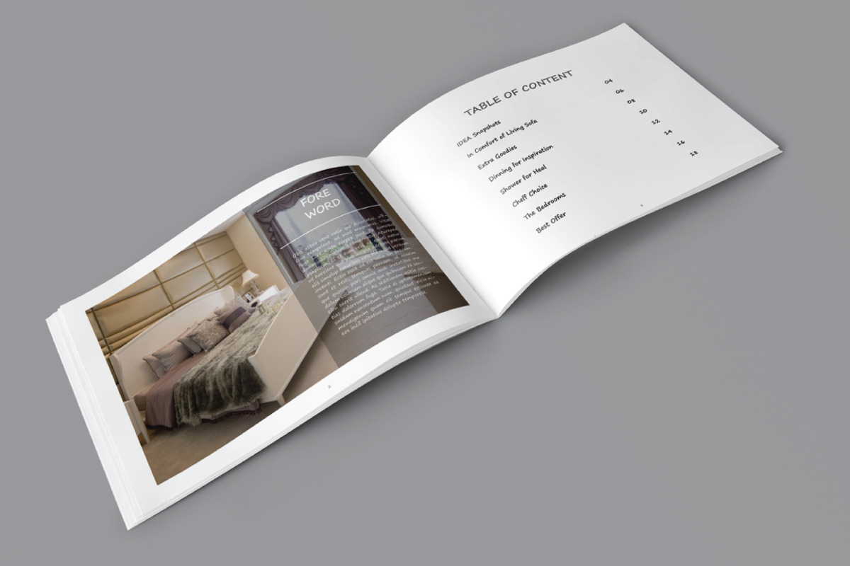 Idea Catalog Template, a Brochure Template by voryu (Photo 4 of 5)