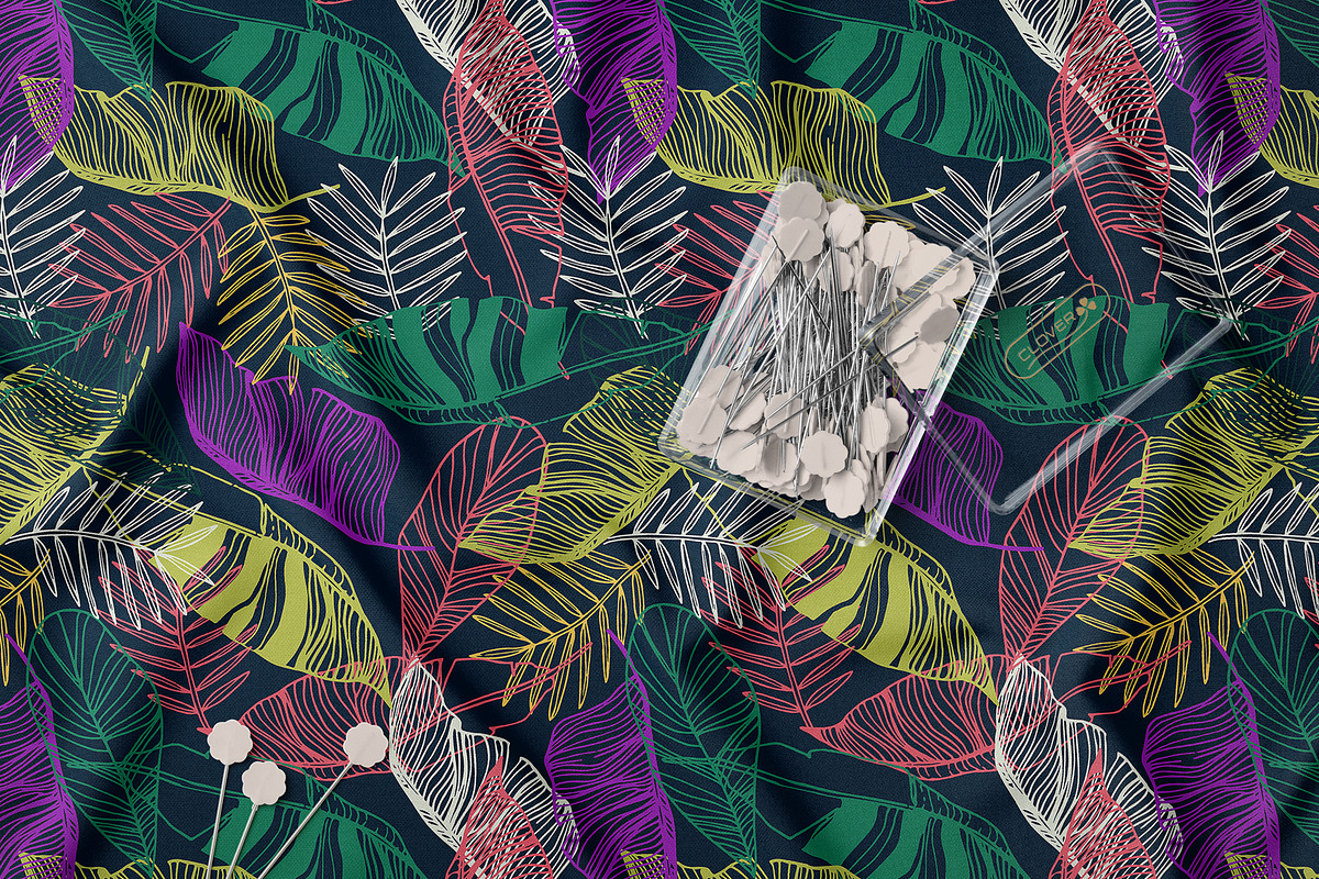 Exotic Tropical Leaves Patterns, a Pattern Graphic by StudioGlouna (Photo 5 of 9)
