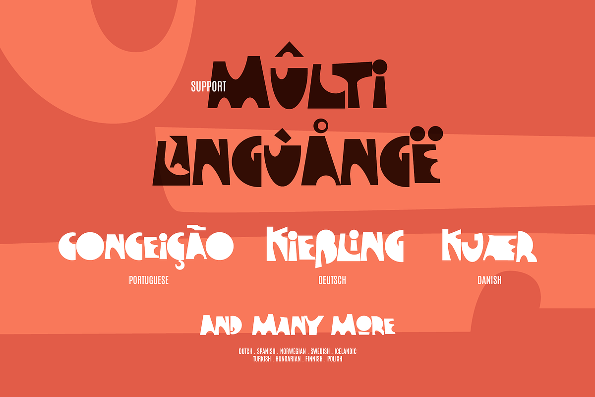 Jazz Malino Playful Font, a Sans Serif Font by AaType. (Photo 7 of 8)