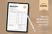 Small Business Receipt Template Canv, a Print Template by Elegant_Studio44 (Thumbnail 2 of 4)
