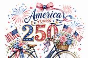 America 250th anniversary PNG bundle, a Decorative Illustration by HeavensStar (Thumbnail 10 of 16)