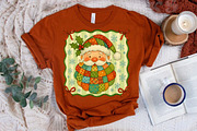 Vintage Santa Claus Face Patchwork P, an Illustration by Libby Wishes (Thumbnail 7 of 8)