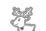 64 Christmas Bakery Icon Set, an Outline Icon by adenpinkstore (Thumbnail 8 of 18)