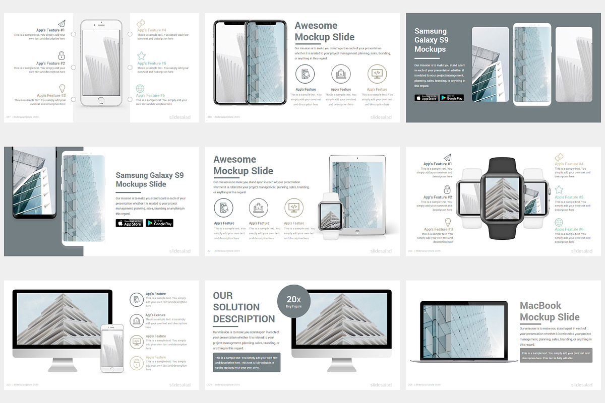 Modern Company Profile PowerPoint, a Presentation Template by SlideSalad (Photo 30 of 37)