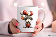 Whimsical Birthday Teddy Bear Clipar, an Illustration by Craft Nest (Thumbnail 8 of 11)