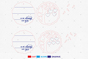 Memorial Ornament Svg, a Pattern Graphic by Lasercutiny (Thumbnail 2 of 2)