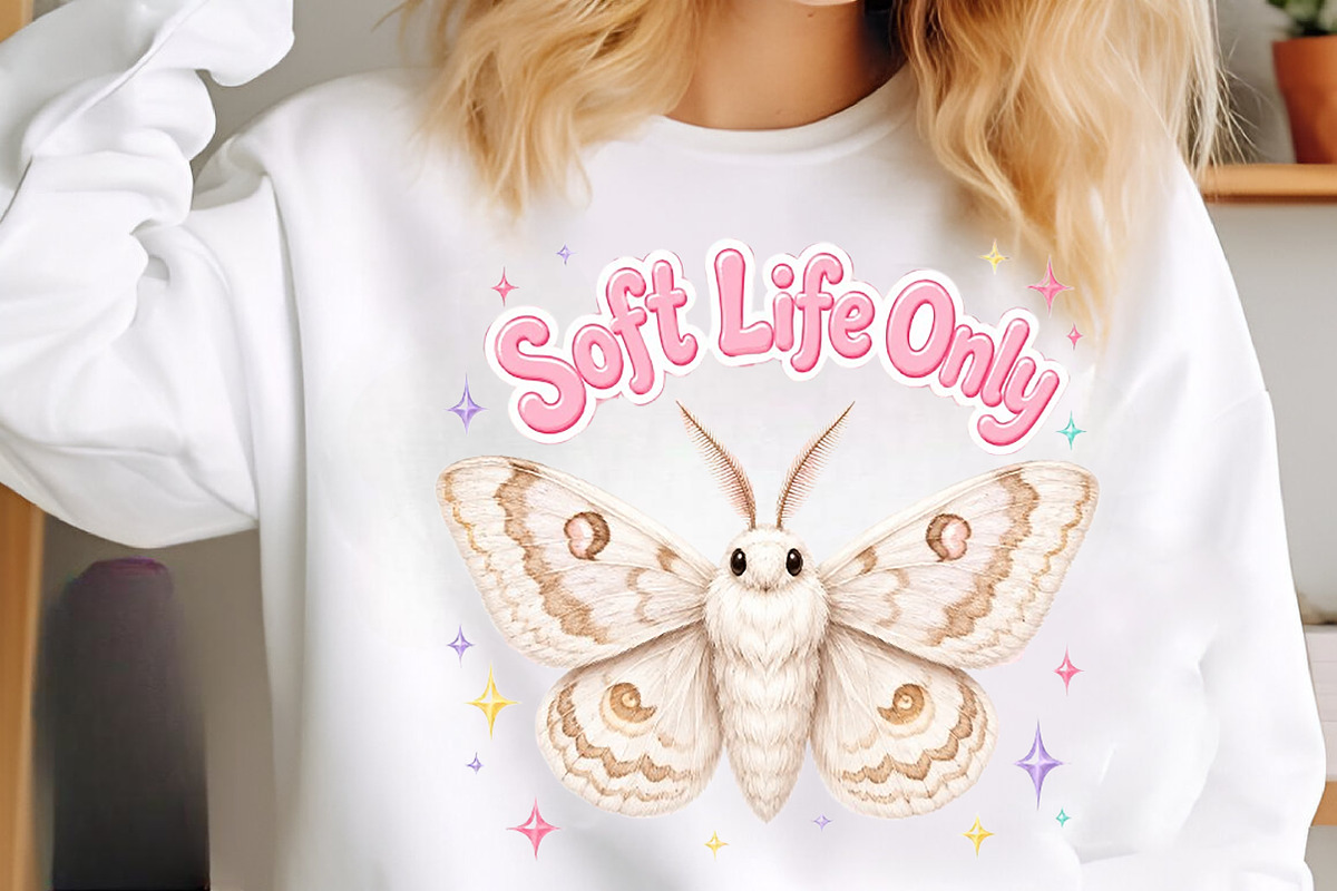Soft Life Only Moth PNG, a Transportation Illustration by SinaCreation (Photo 5 of 7)