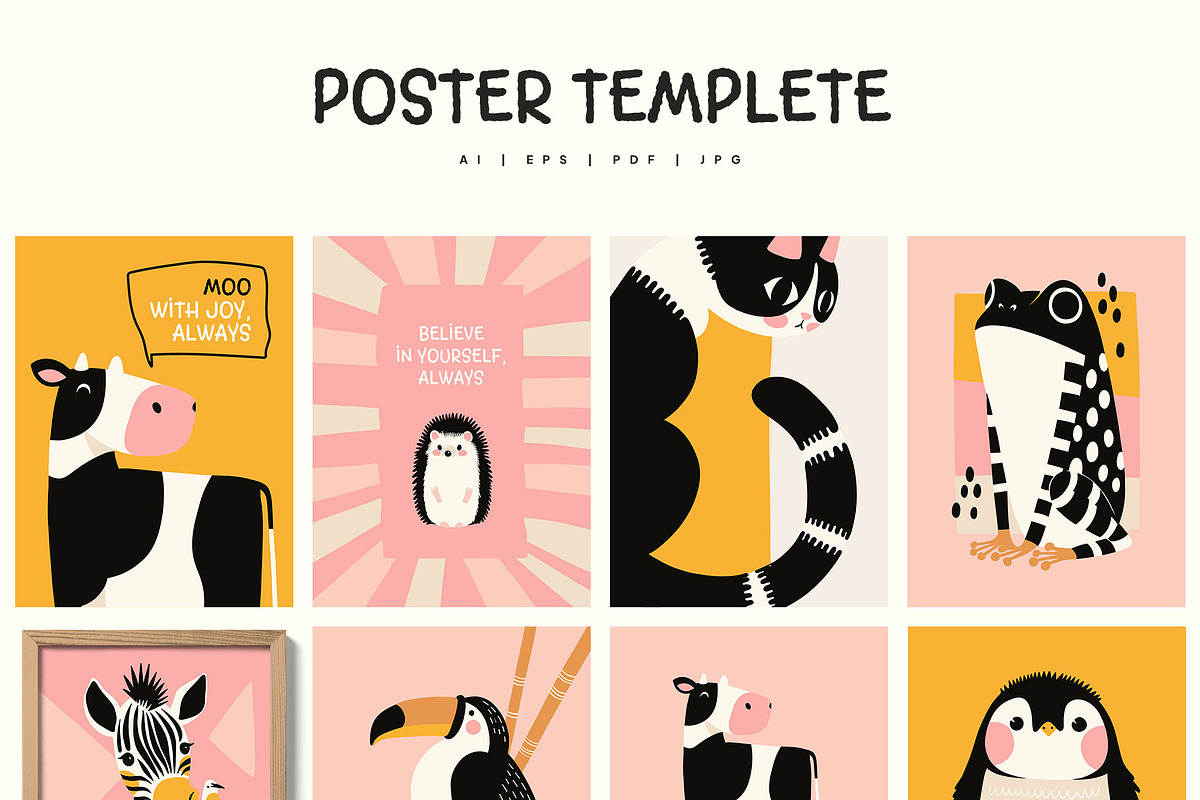 Nursery Art | Poster Builder, an Object Graphic by KetteCreate (Photo 9 of 13)