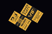 Summer Party VIP pass, a Card Template by Konakchiev (Thumbnail 2 of 3)