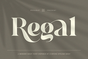 Regal - Curving Stylish Font