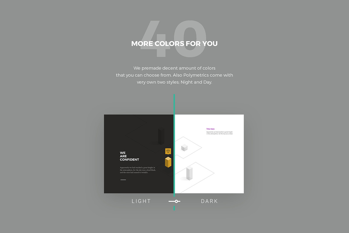 Polymetrics Template, a Presentation Template by ArtZuu (Photo 2 of 11)