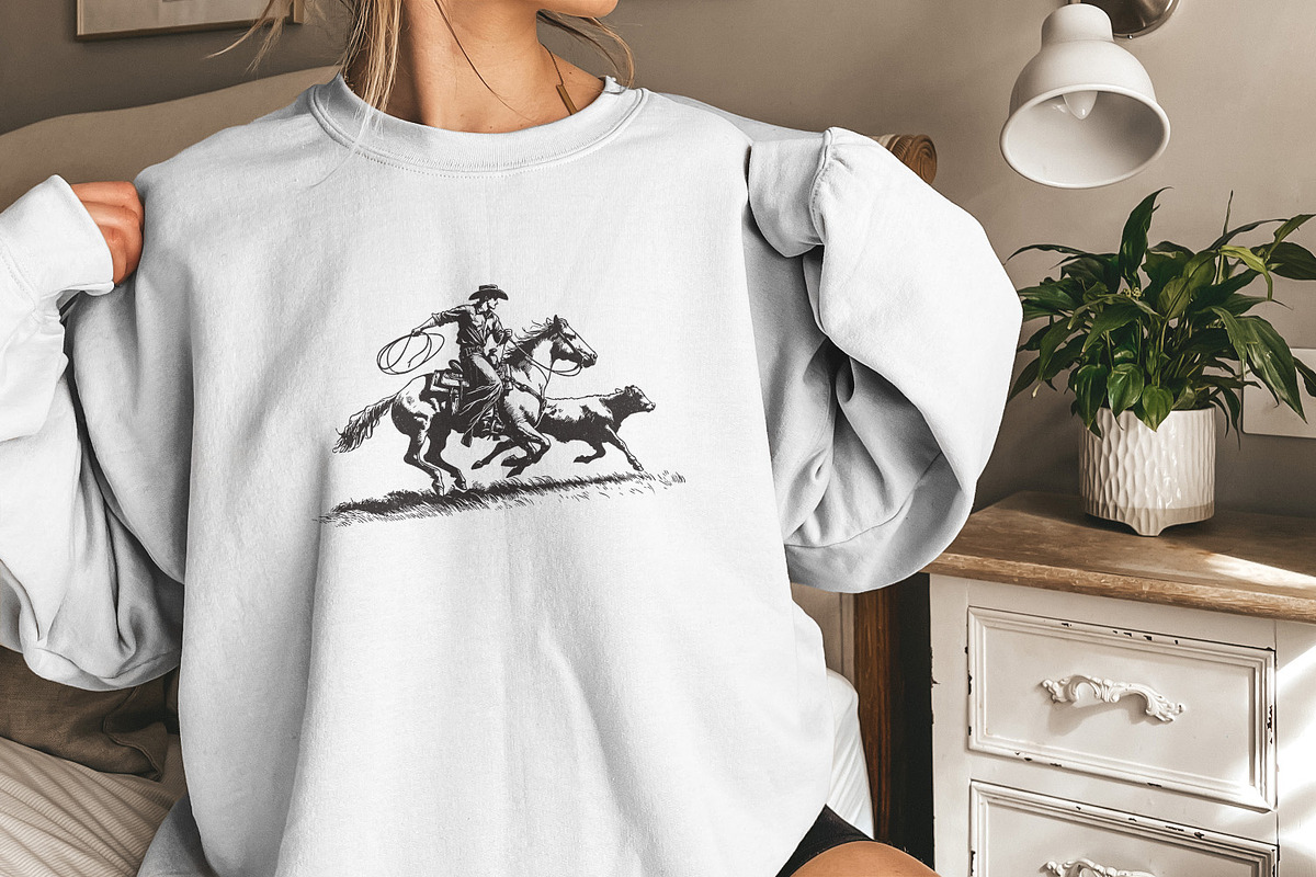 Retro Cowboy Lasso PNG, Western, an Illustration by SharpMarketplace (Photo 9 of 9)