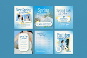 Spring Fashion Instagram Template, a Social Media Template by graphicook (Thumbnail 2 of 3)